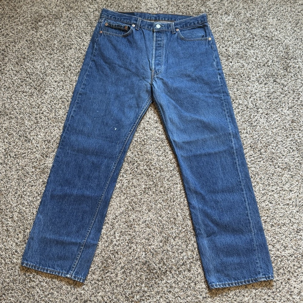 Vintage Levis 501xx Men's Size 36x33 Fit 32x28.5 Made In USA - Picture 1 of 13